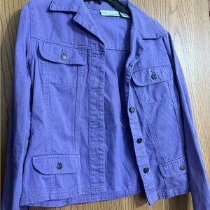 Chadwicks Purple Jean Jacket for Women
